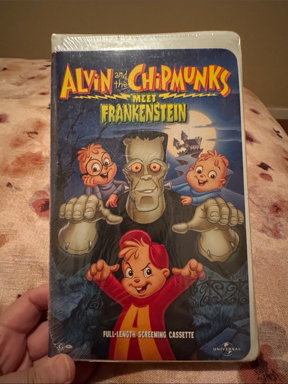 Alvin and the Chipmunks Meet Frankenstein VHS, 1999 - NEW Factory Sealed!